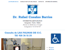 Tablet Screenshot of doctorcasanas.com